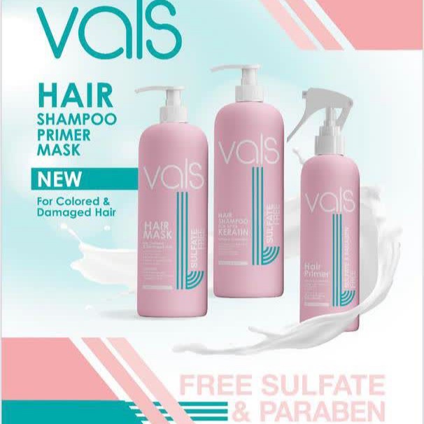 خرید شامپو و ماسک و دوفاز مو والس ایتالیا